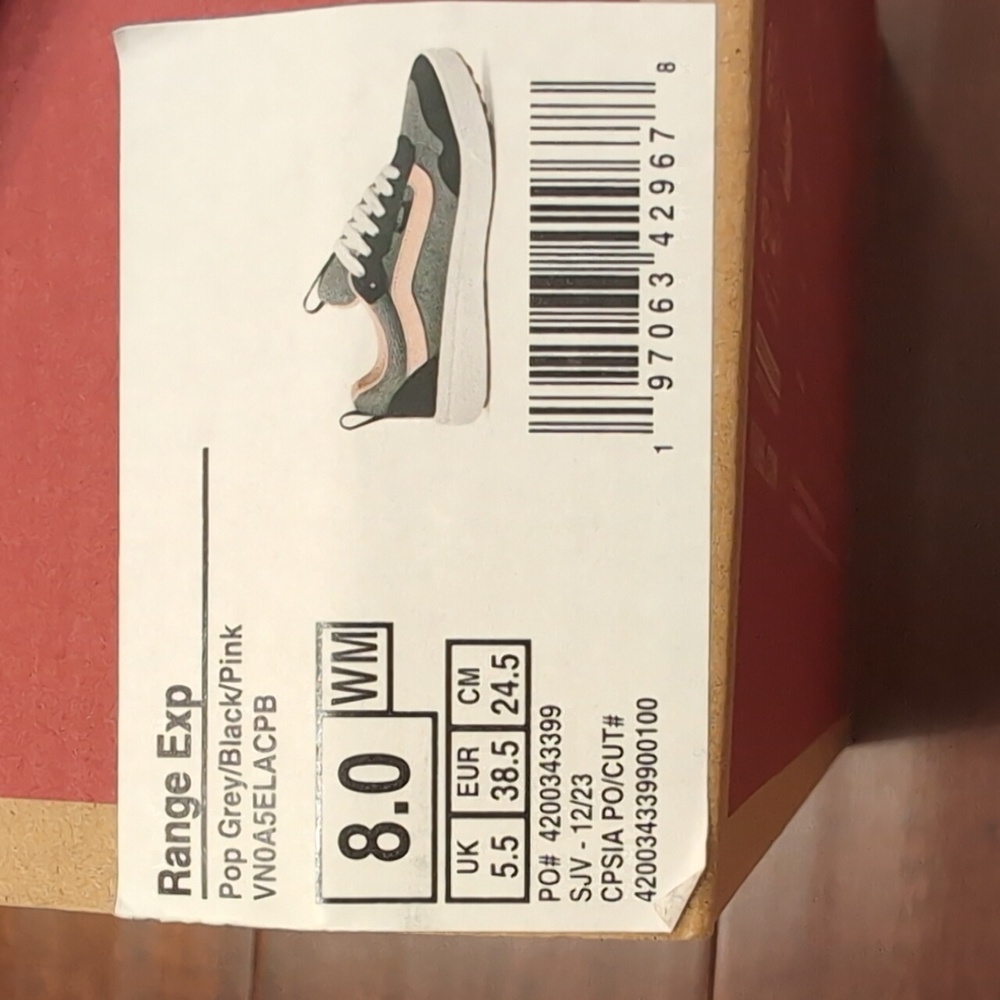 Brand new in box Vans